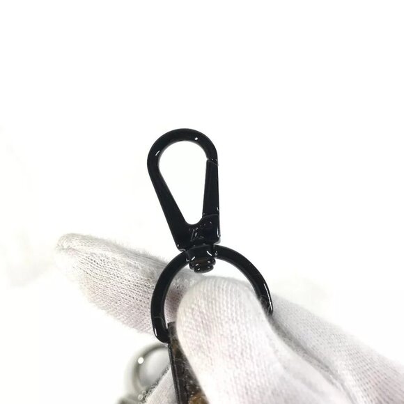 LOUIS VUITTON Monogram Included strap Shoulder strap Leather Black/Brown - Picture 6 of 10